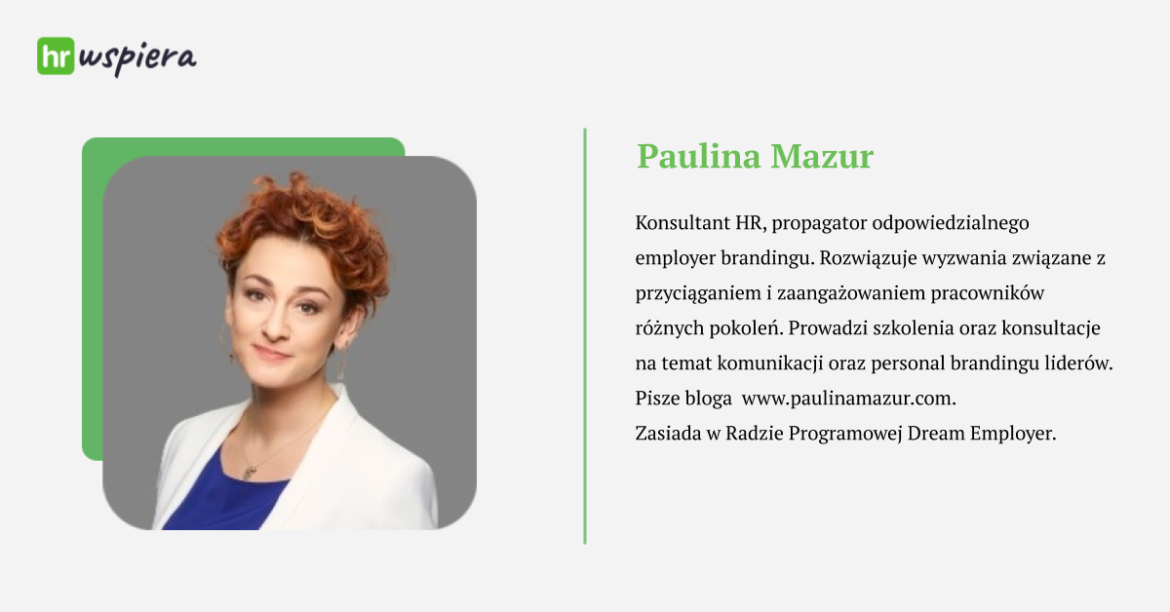 Webinar HRwspiera Paulina Mazur